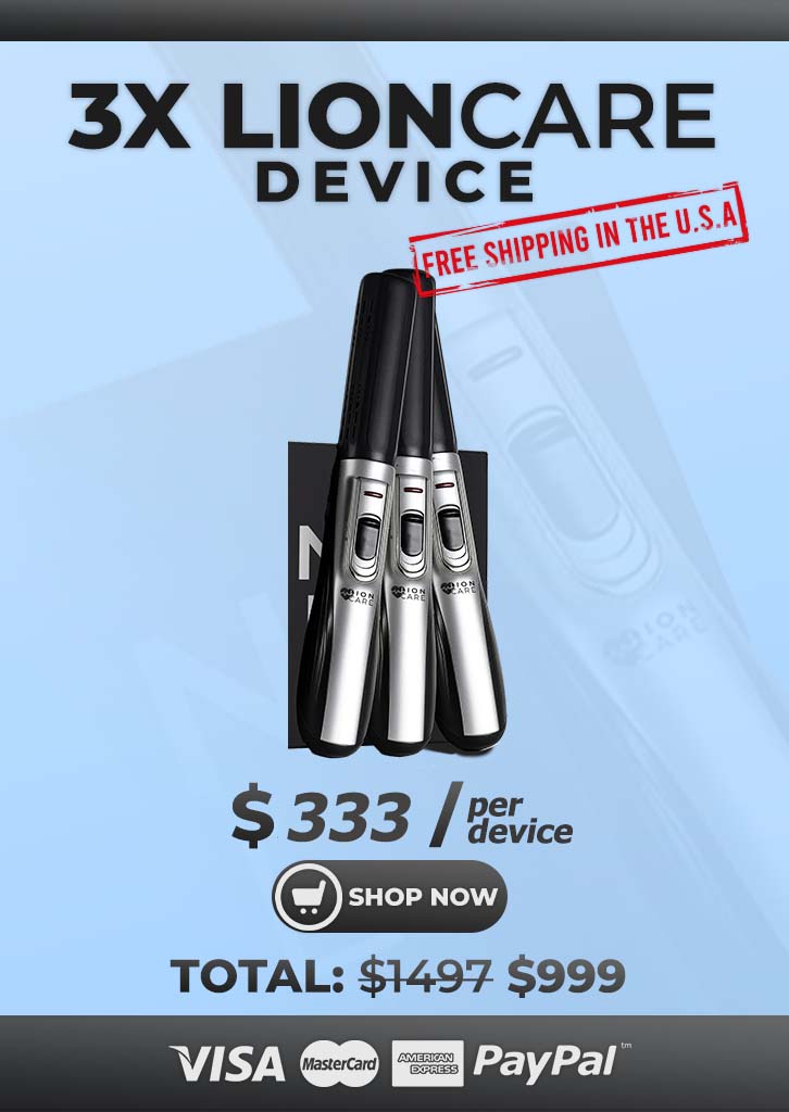 LION Care Duo Package - 3 Devices with Free Shipping